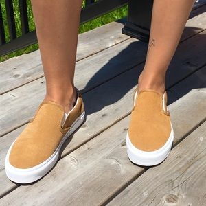 Vans, Classic Slip On (suede) medal bronze